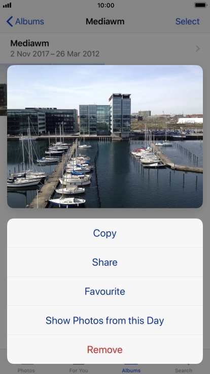 Press the required function and follow the instructions on the screen to use the selected function.