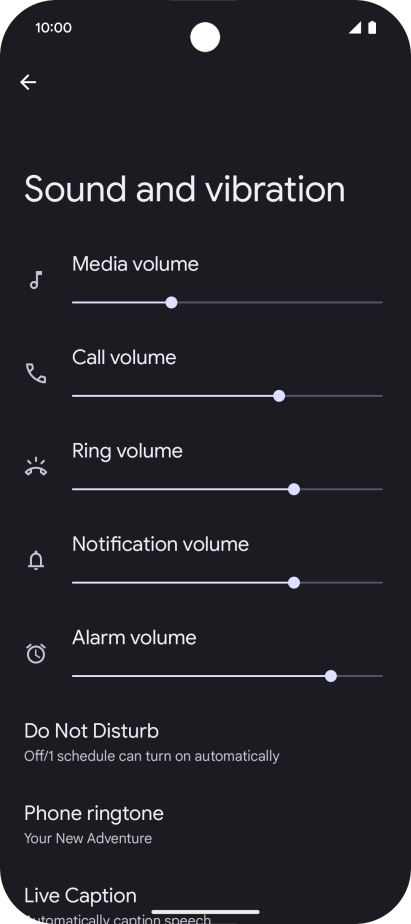 Press Phone ringtone.