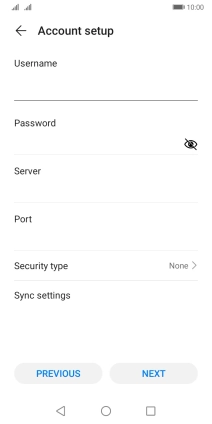 Press the field below 