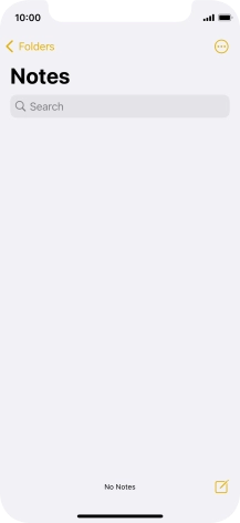 Slide your finger upwards starting from the bottom of the screen to return to the home screen.