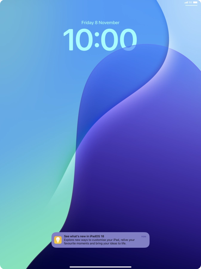 Press the required notification and follow the instructions on the screen to use the selected function.