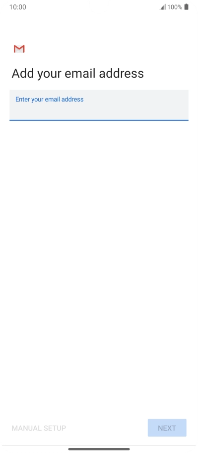 Press the field below 