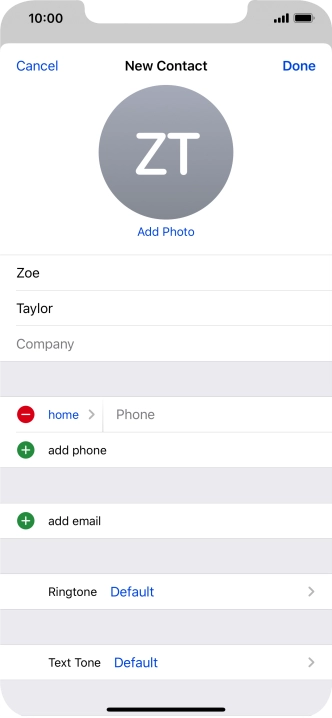 Press Phone and key in the required phone number.