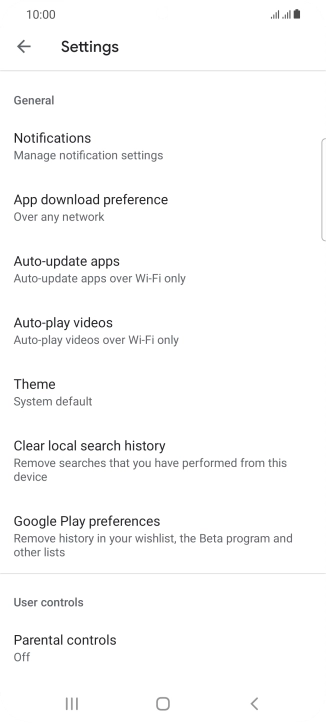 Press Auto-update apps.