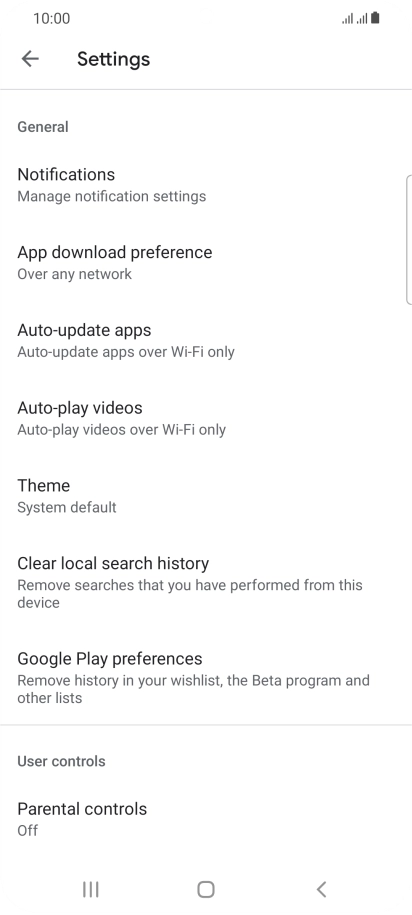 Press Auto-update apps.