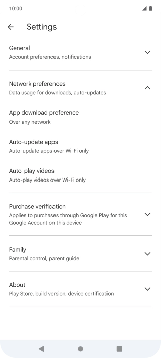 Press Auto-update apps.