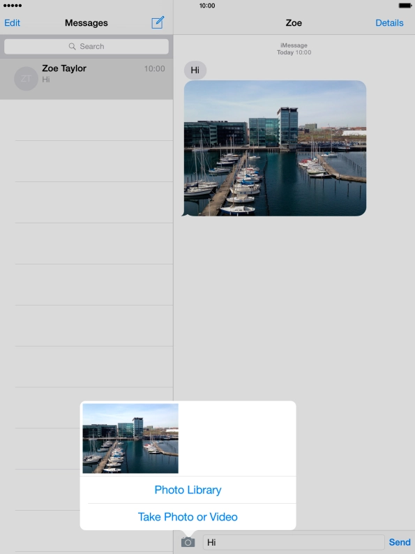 Press Photo Library and go to the required folder.