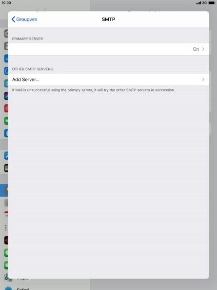 Press the field below 