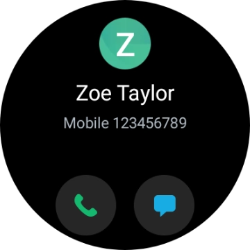 Press the call icon.