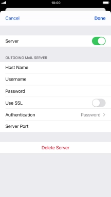Press Authentication.