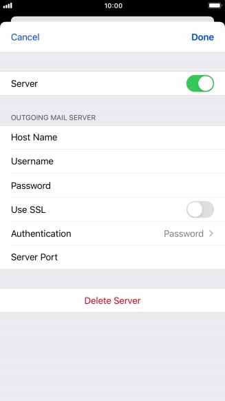 Press Authentication.