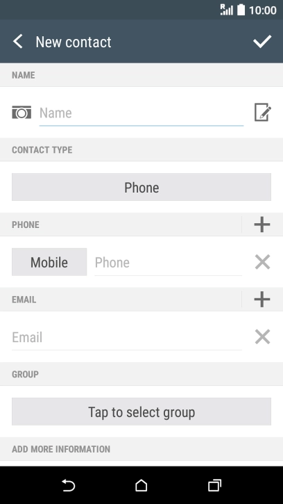 Press the camera icon.