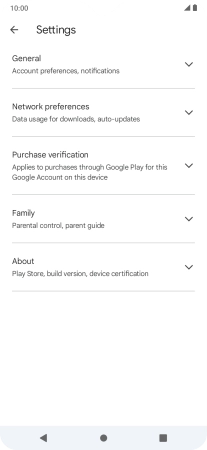 Press Network preferences.
