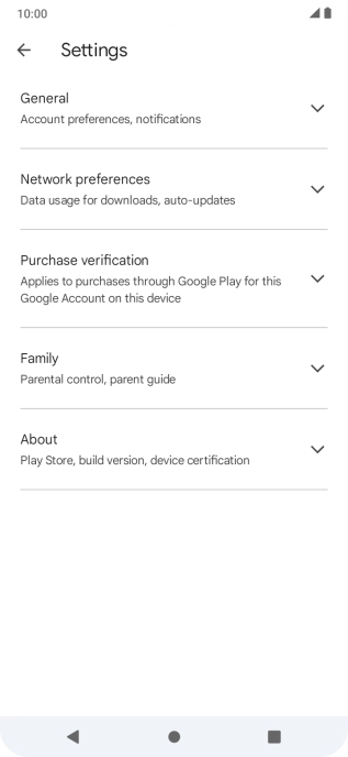 Press Network preferences.