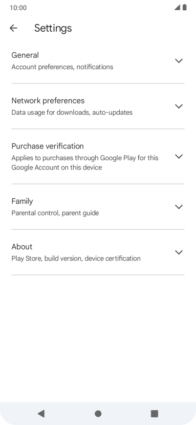 Press Network preferences.