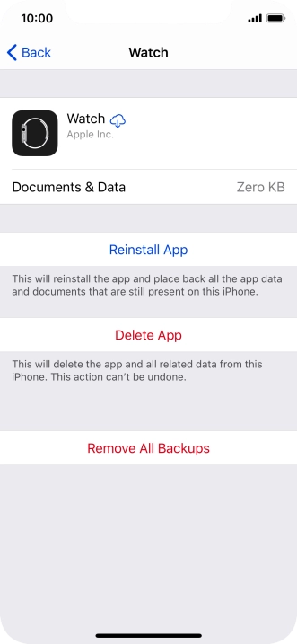 Slide your finger upwards starting from the bottom of the screen to return to the home screen.