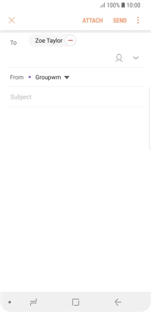 Press Subject and key in the required subject.