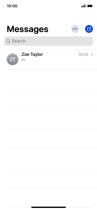 Press the new message icon.