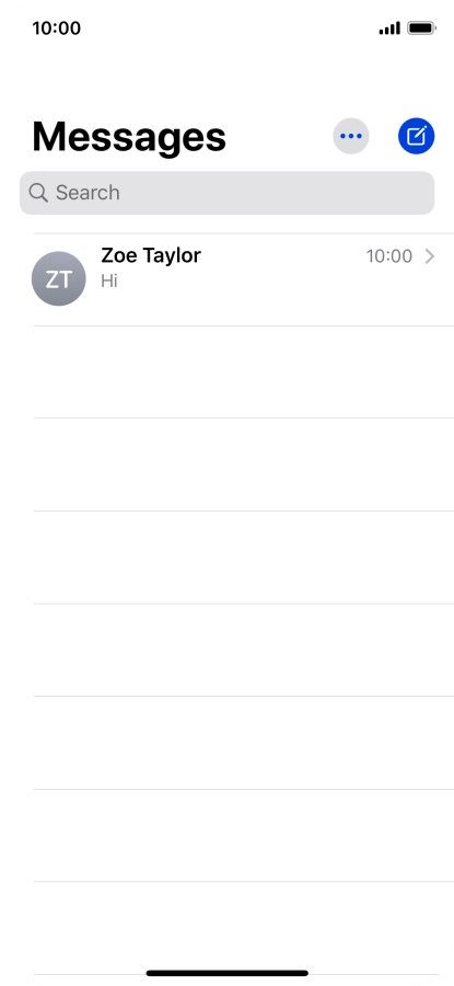 Press the new message icon.