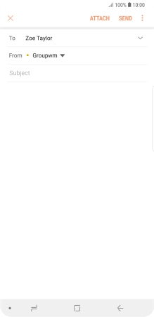 Press Subject and key in the required subject.