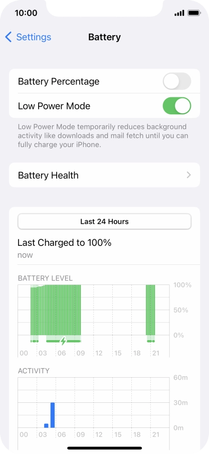 Slide your finger upwards starting from the bottom of the screen to return to the home screen.