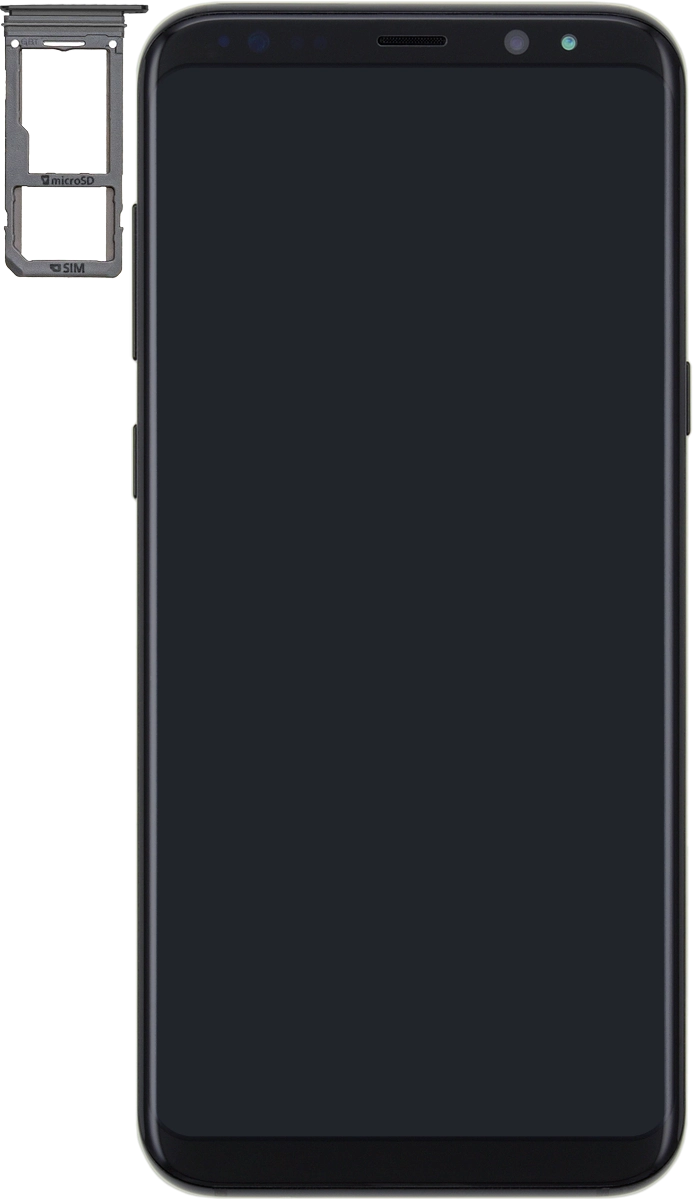 Turn your SIM so the angled corner of the SIM matches the angled corner of the SIM holder.