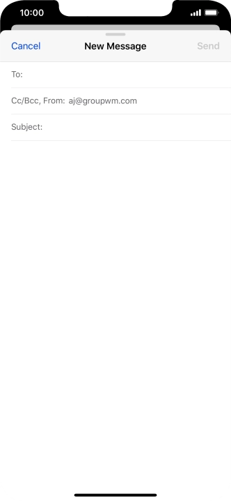 Press the field next to 