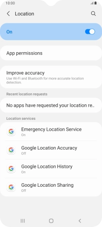 Press App permissions.