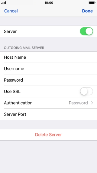 Press Authentication.