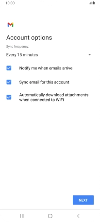 Press the drop down list below 
