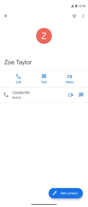 Press the required number.