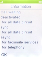 Press the Navigation key.