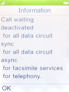 Press the Navigation key.