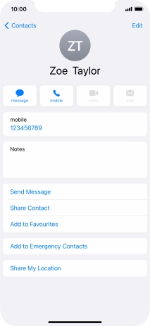 Slide your finger upwards starting from the bottom of the screen to return to the home screen.