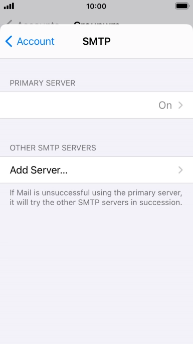 Press the field below 