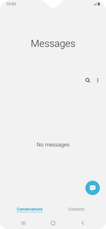 Press the new message icon.