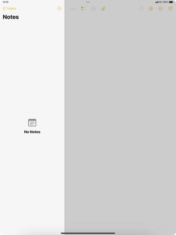 Slide your finger upwards starting from the bottom of the screen to return to the home screen.