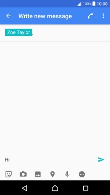 Press the gallery icon.