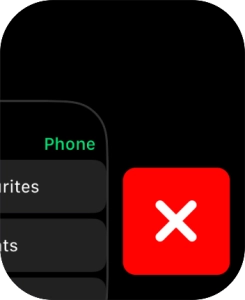 Press the close icon.