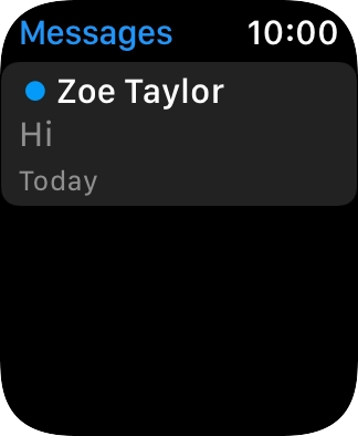 Press the required picture message.