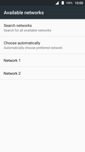 Press Choose automatically.