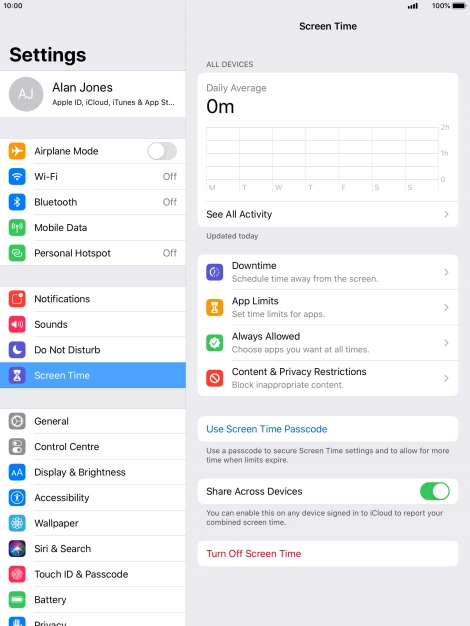 Press See All Activity.