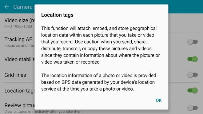If you turn on the function, press OK.