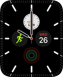 Press and hold the Digital Crown.