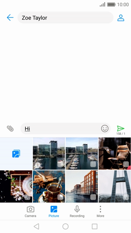 Press Picture and go to the required folder.