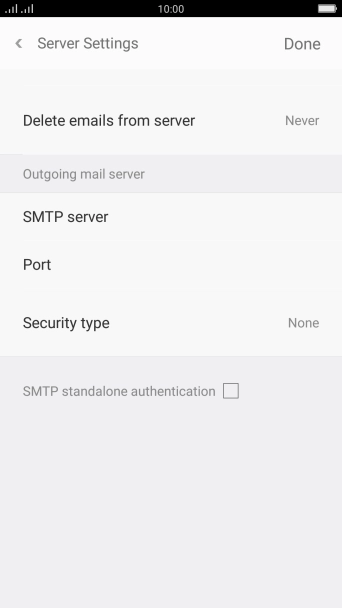 Press the drop down list next to 