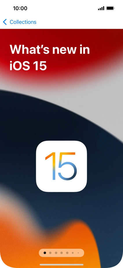 Slide your finger upwards starting from the bottom of the screen to return to the home screen.