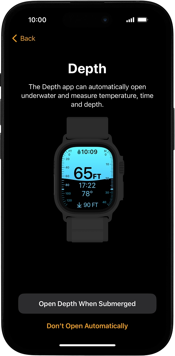 On your phone: Press the required setting.