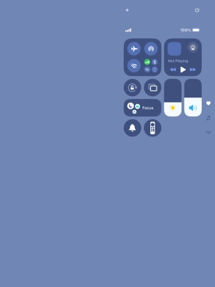 Press the sound mode icon to turn silent mode on or off.