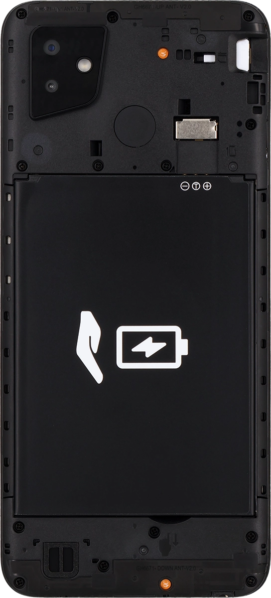 Slide your SIM into the SIM holder.